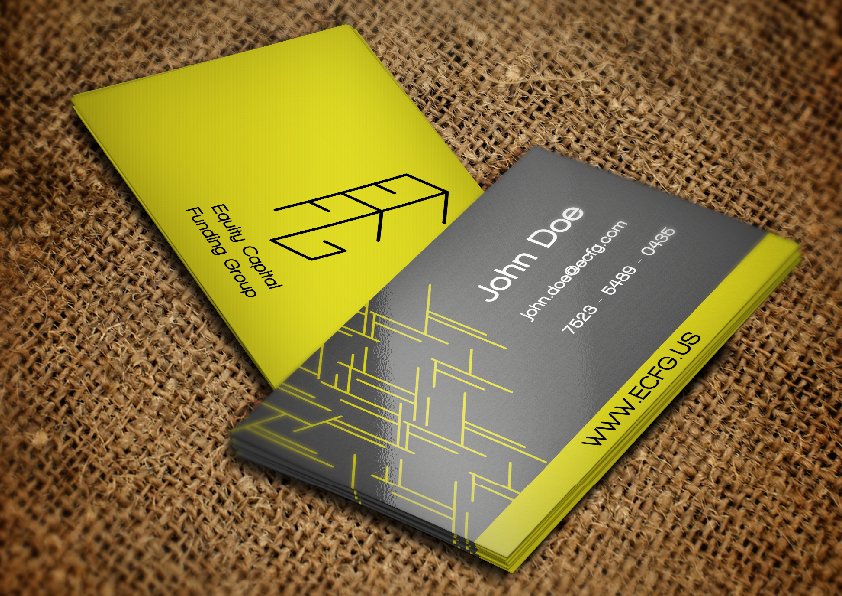 Visitenkarten-Design von LEE MING YAO für Equity Capital Funding Group, LLC | Design #2908282