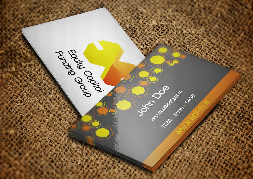 Visitenkarten-Design von LEE MING YAO für Equity Capital Funding Group, LLC | Design #2914459