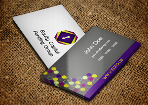 Business Card Design by LEE MING YAO for Equity Capital Funding Group, LLC | Design: #2919565