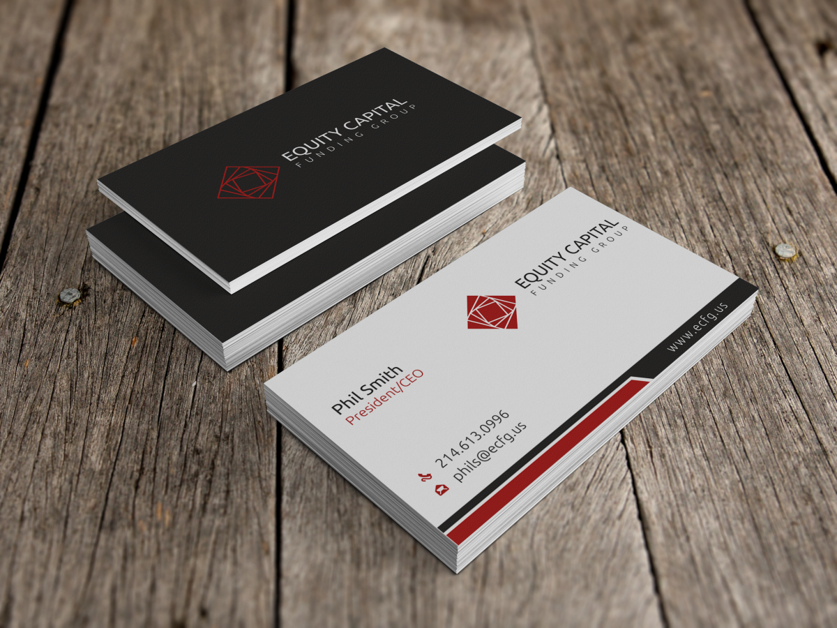 Design de Carte de Visite par HYPdesign pour Equity Capital Funding Group, LLC | Design #2921595
