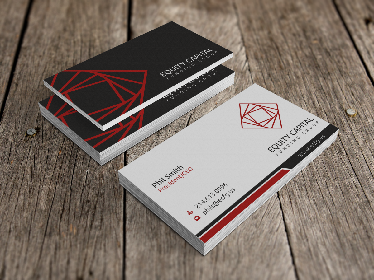 Design de Carte de Visite par HYPdesign pour Equity Capital Funding Group, LLC | Design #2921598
