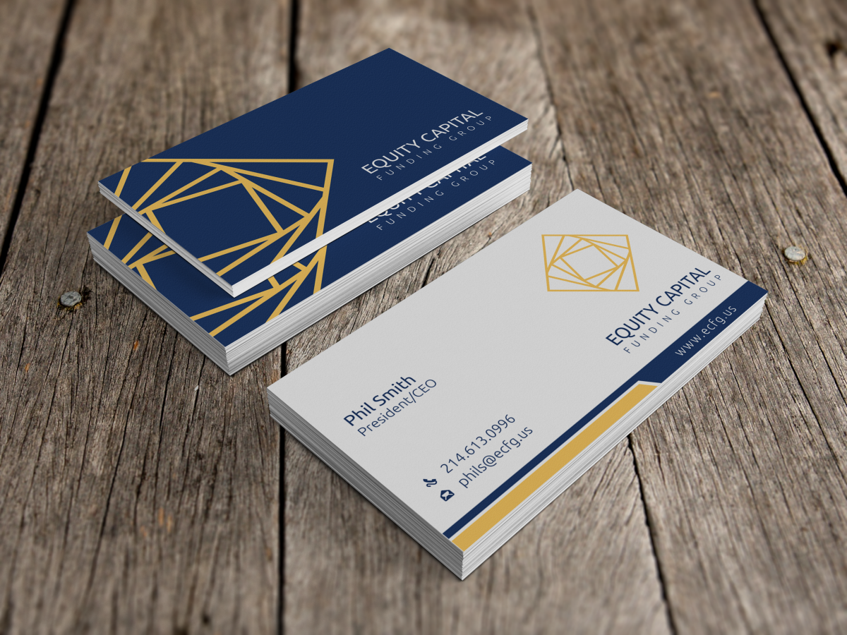 Design de Carte de Visite par HYPdesign pour Equity Capital Funding Group, LLC | Design #2925393