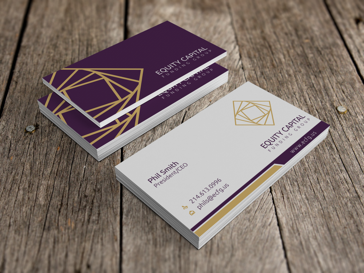 Diseño de Tarjeta de Presentación por HYPdesign para Equity Capital Funding Group, LLC | Diseño #2925397