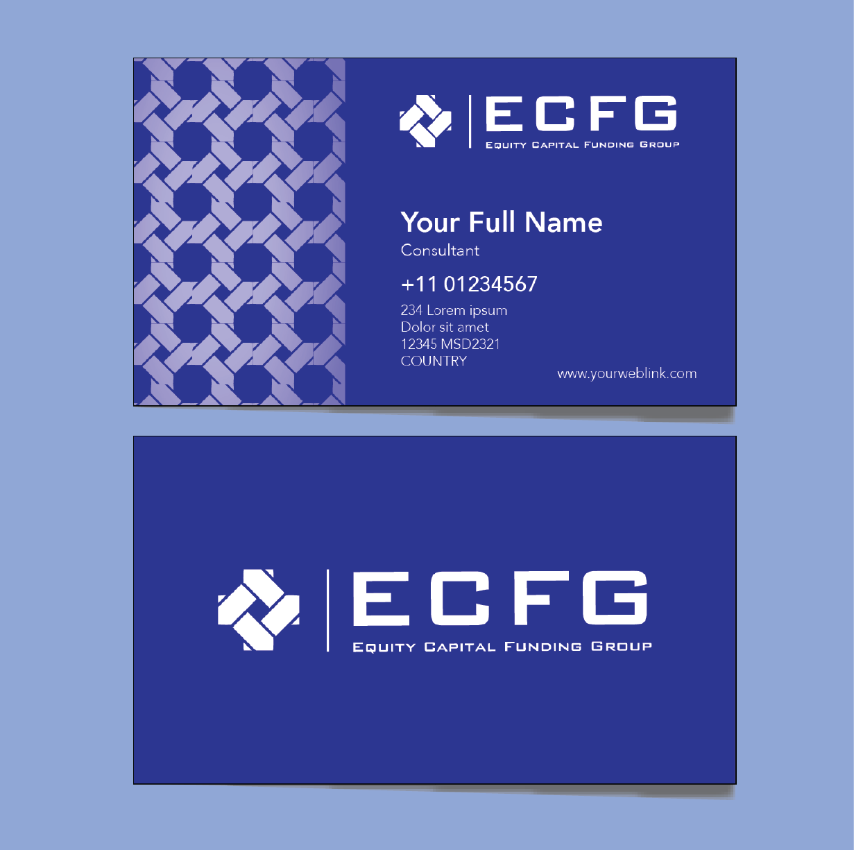 Visitenkarten-Design von Phuong Anh für Equity Capital Funding Group, LLC | Design #2906566