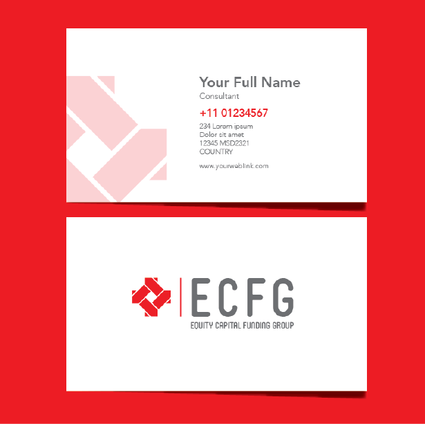Visitenkarten-Design von Phuong Anh für Equity Capital Funding Group, LLC | Design #2911657