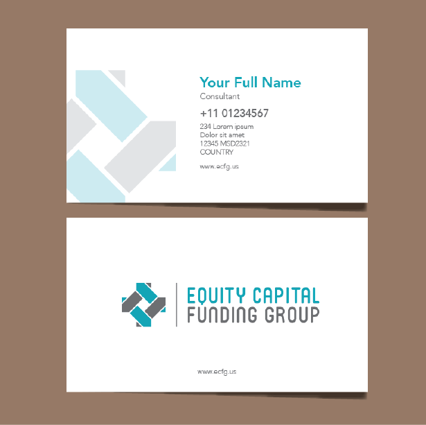 Visitenkarten-Design von Phuong Anh für Equity Capital Funding Group, LLC | Design #2923601