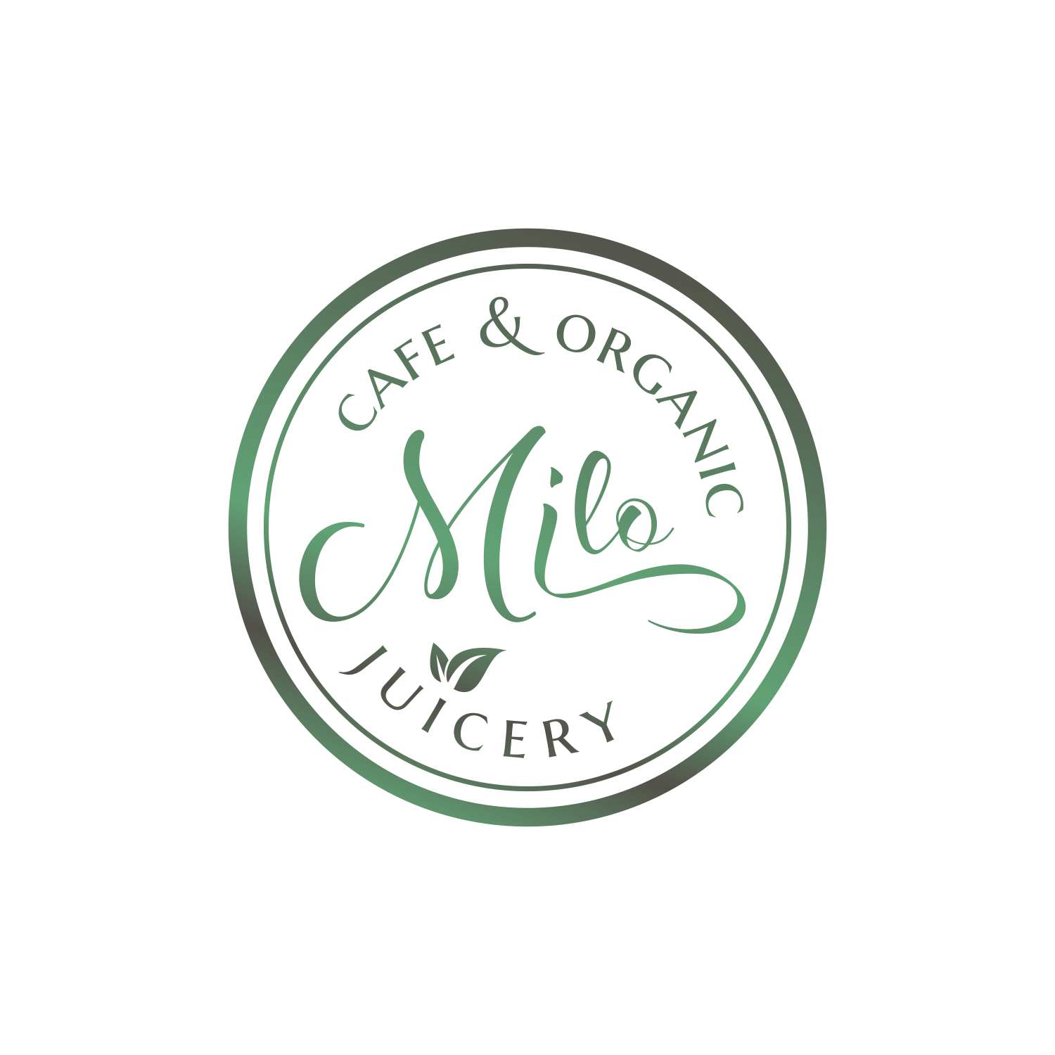 Logo Design by eugenv for MILO Cafe & Organic Juicery  | Design #19613239