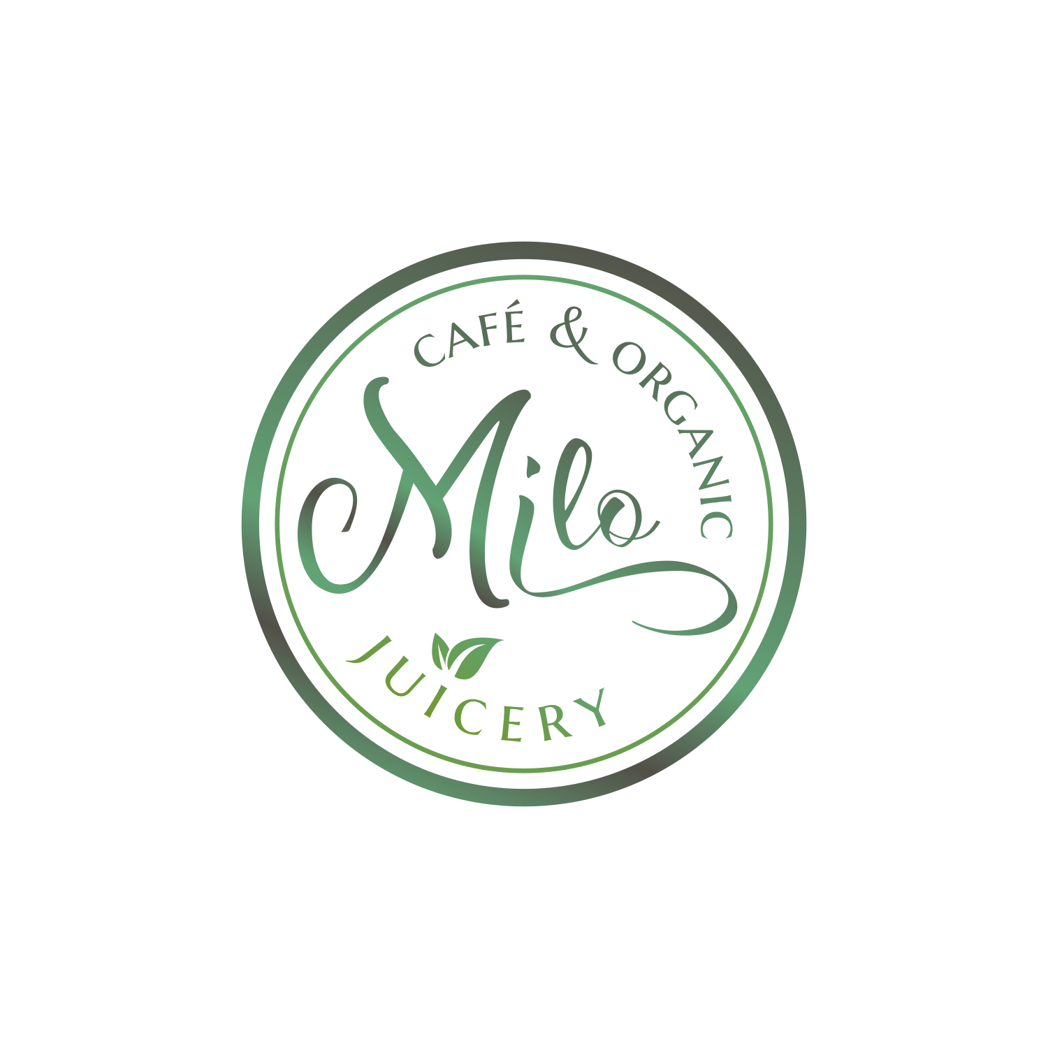 Logo Design by eugenv for MILO Cafe & Organic Juicery  | Design #19654233