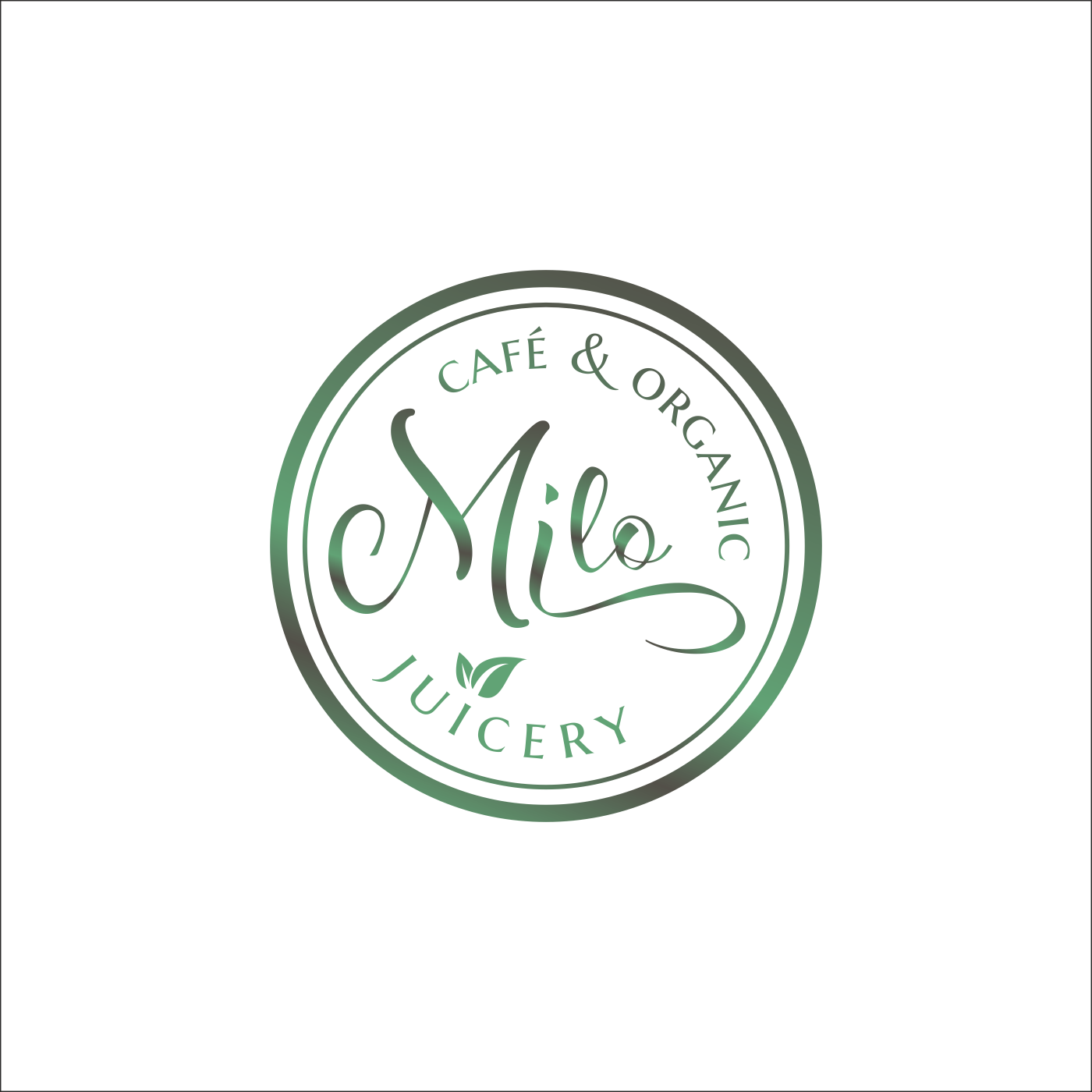 Diseño de Logo por eugenv para MILO Cafe & Organic Juicery  | Diseño #19655227