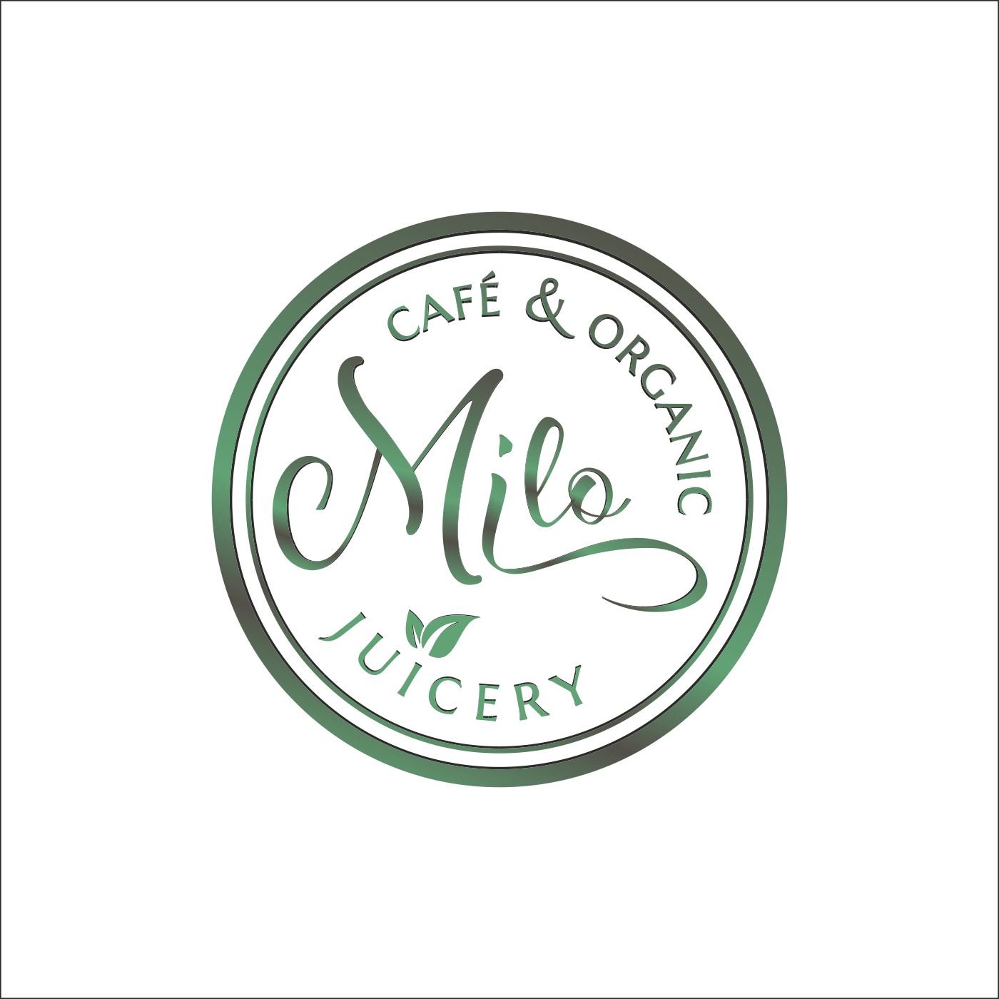 Diseño de Logo por eugenv para MILO Cafe & Organic Juicery  | Diseño #19655329