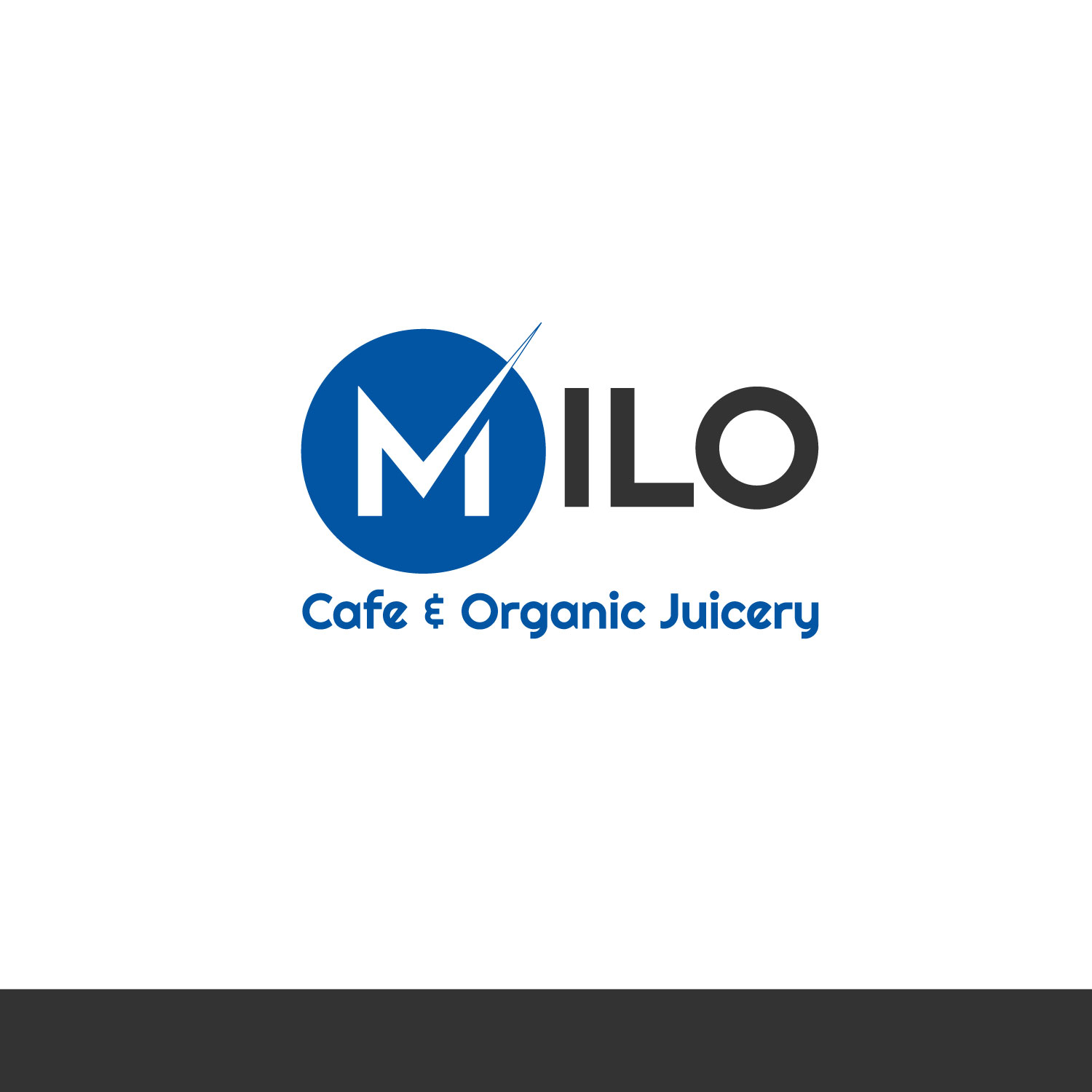 Logo Design by Rupok MT for MILO Cafe & Organic Juicery  | Design #19563172