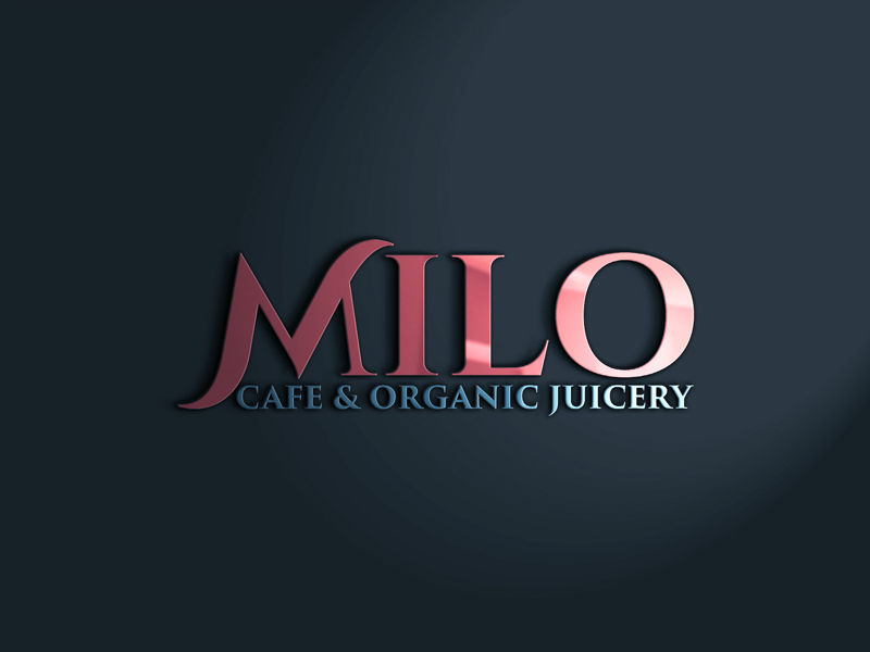 Logo Design by Madara Uchiha for MILO Cafe & Organic Juicery  | Design #19567805