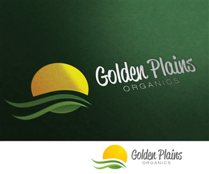 Golden Plains Organics | Logo Design by Sergio Coelho