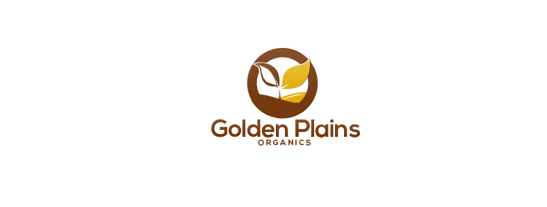 Logo Design by King Cozy for Golden Plains Organics | Design #2944858