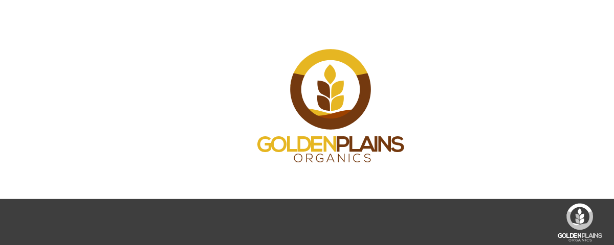 Logo Design by King Cozy for Golden Plains Organics | Design #2944892