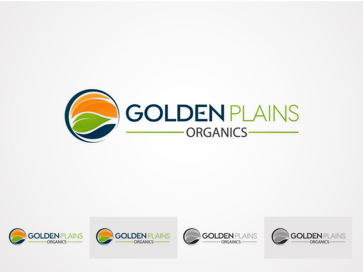 Logo Design by Imagiacian for Golden Plains Organics | Design #2896392