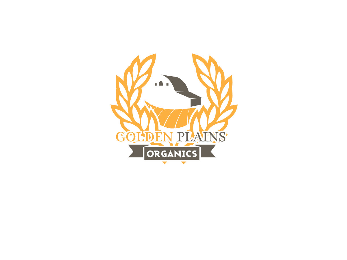 Logo Design by Bullfeathers for Golden Plains Organics | Design #2902313