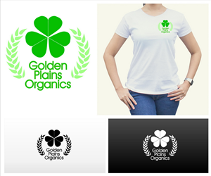 Logo-Design von hamkur für Golden Plains Organics | Design: #2913106