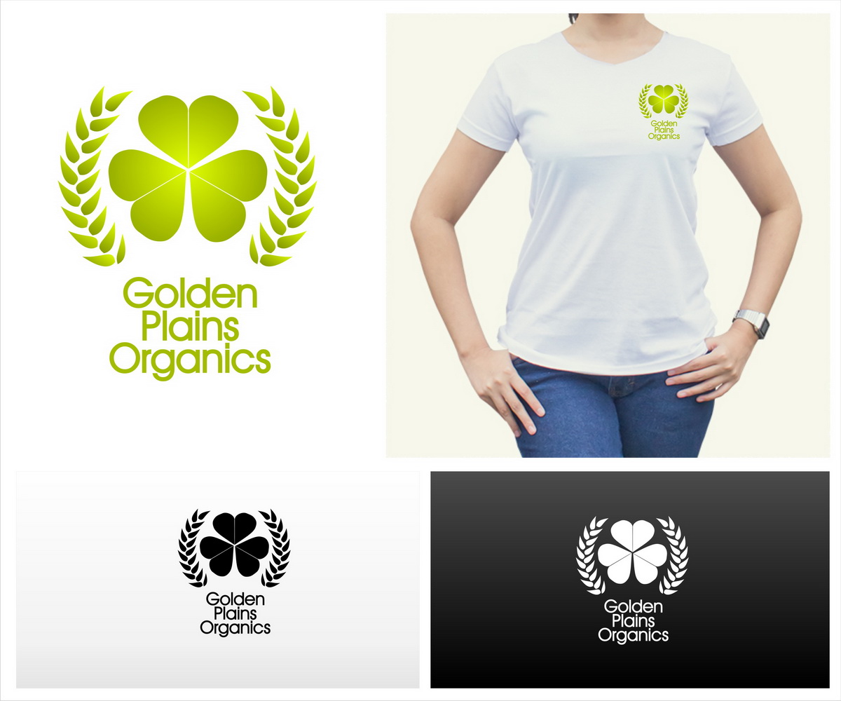 Logo Design by hamkur for Golden Plains Organics | Design #2913114