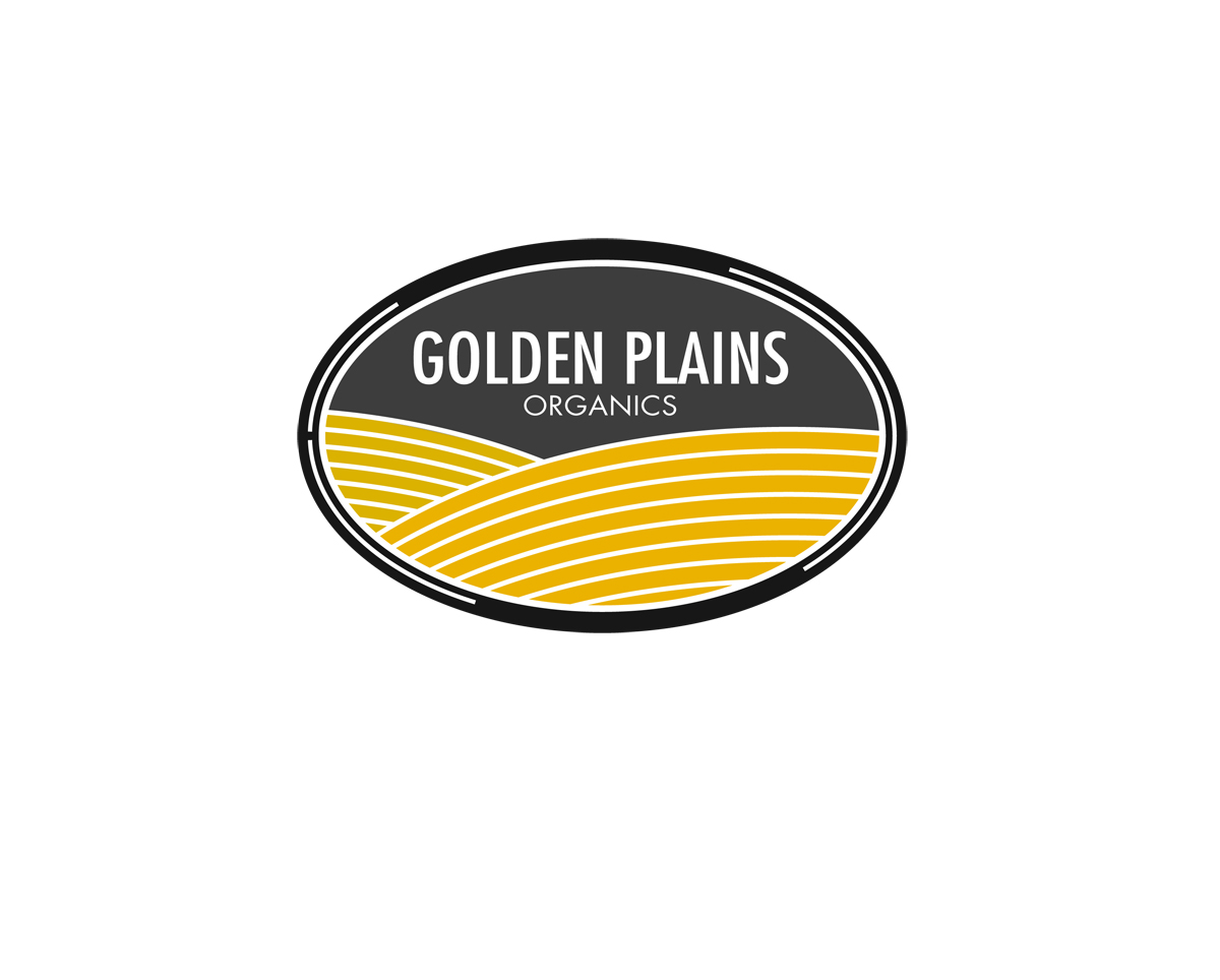 Logo Design by Halfull Media for Golden Plains Organics | Design #2979814