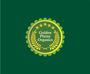 Golden Plains Organics | Logo Design by gatot rahman