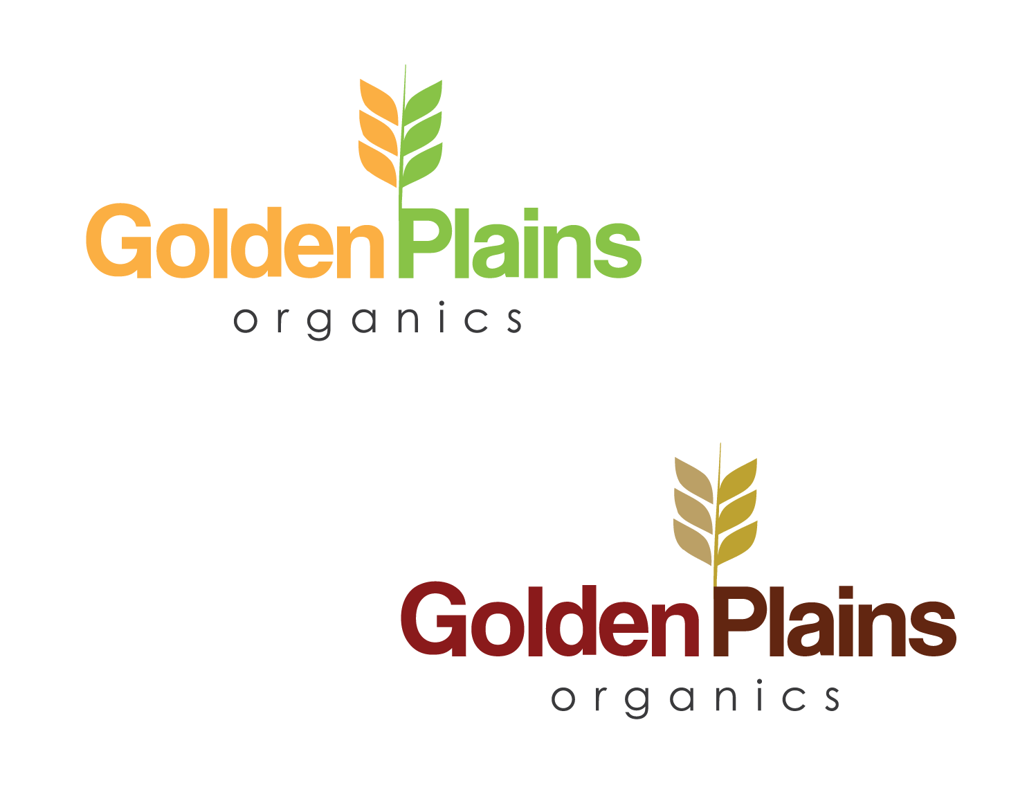 Diseño de Logo por Pv_999 para Golden Plains Organics | Diseño #2981899