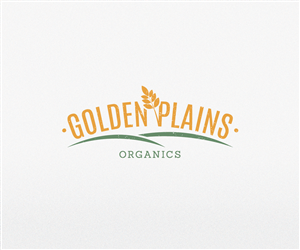 Logo Design by Kieran Hawes for Golden Plains Organics | Design: #2943461