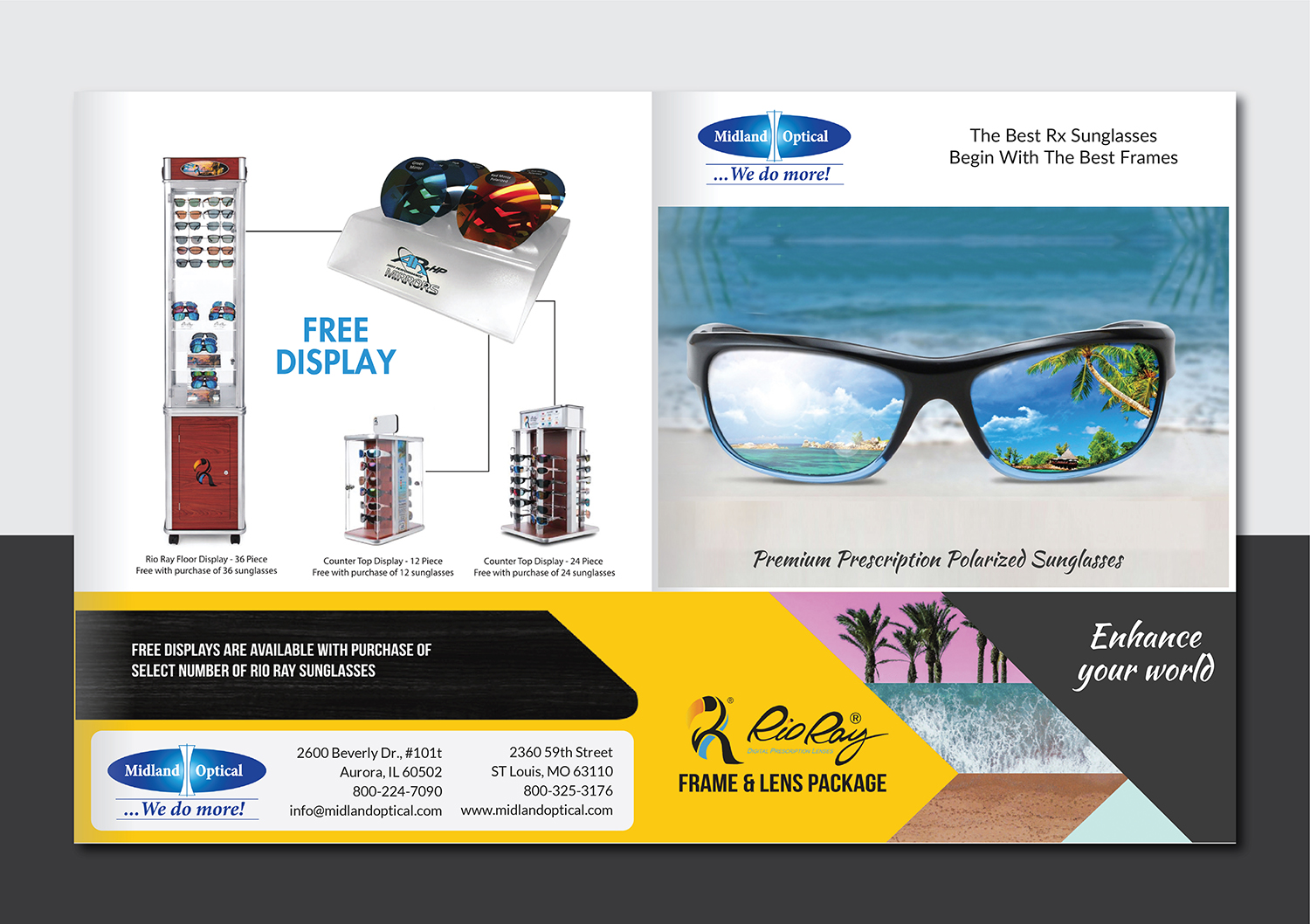 Flyer Design by Deziners Zone for Rio Ray Optics | Design #19486481