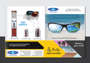 Design de Flyer par Deziners Zone pour Rio Ray Optics | Design : #19486481