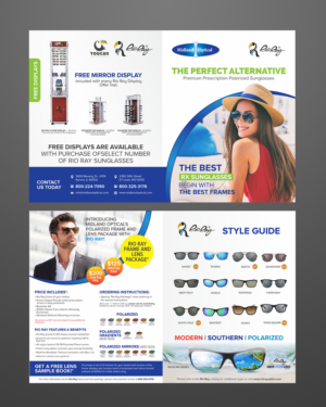 Design de Flyer par ecorokerz pour Rio Ray Optics | Design : #19722757