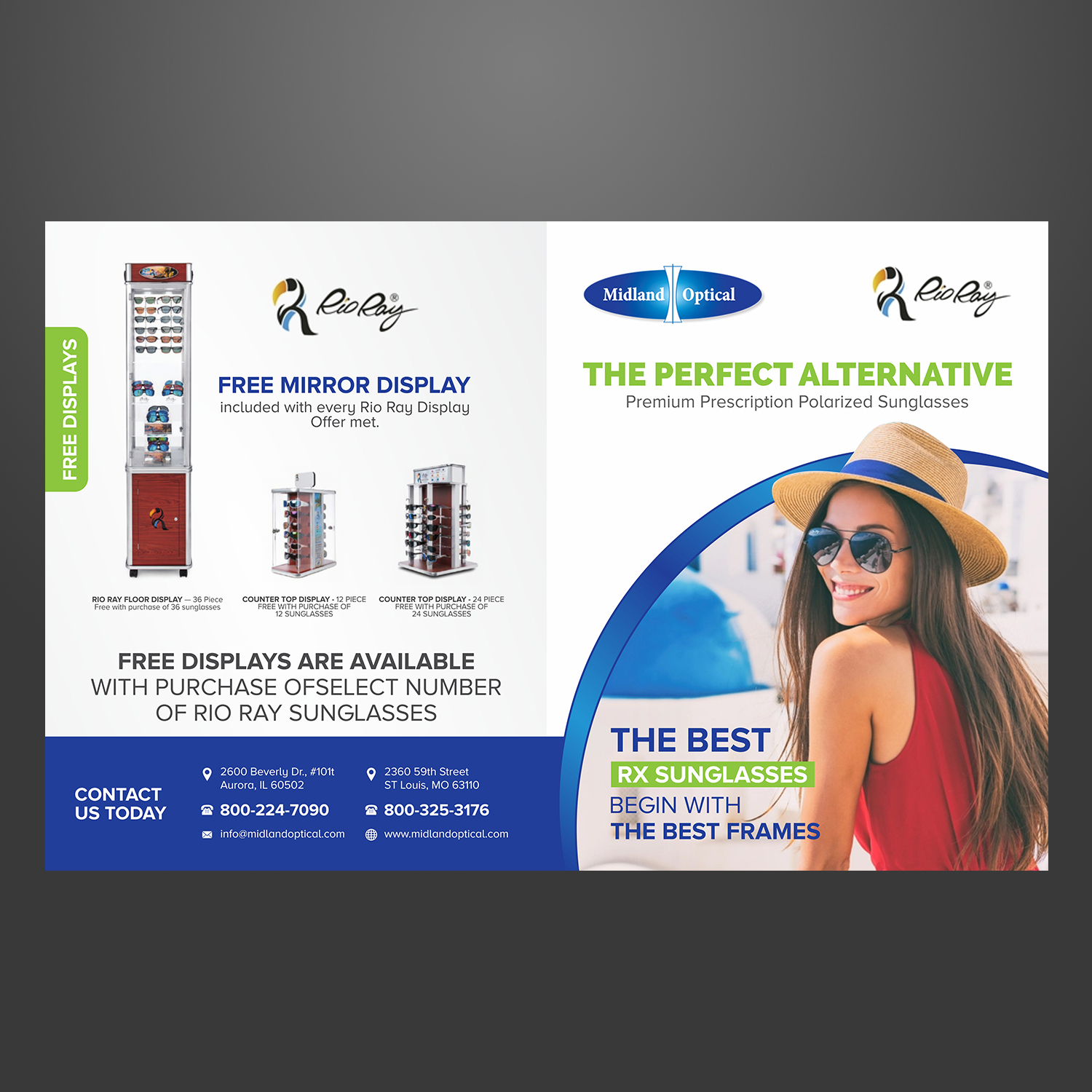 Flyer Design by ecorokerz for Rio Ray Optics | Design #19746925