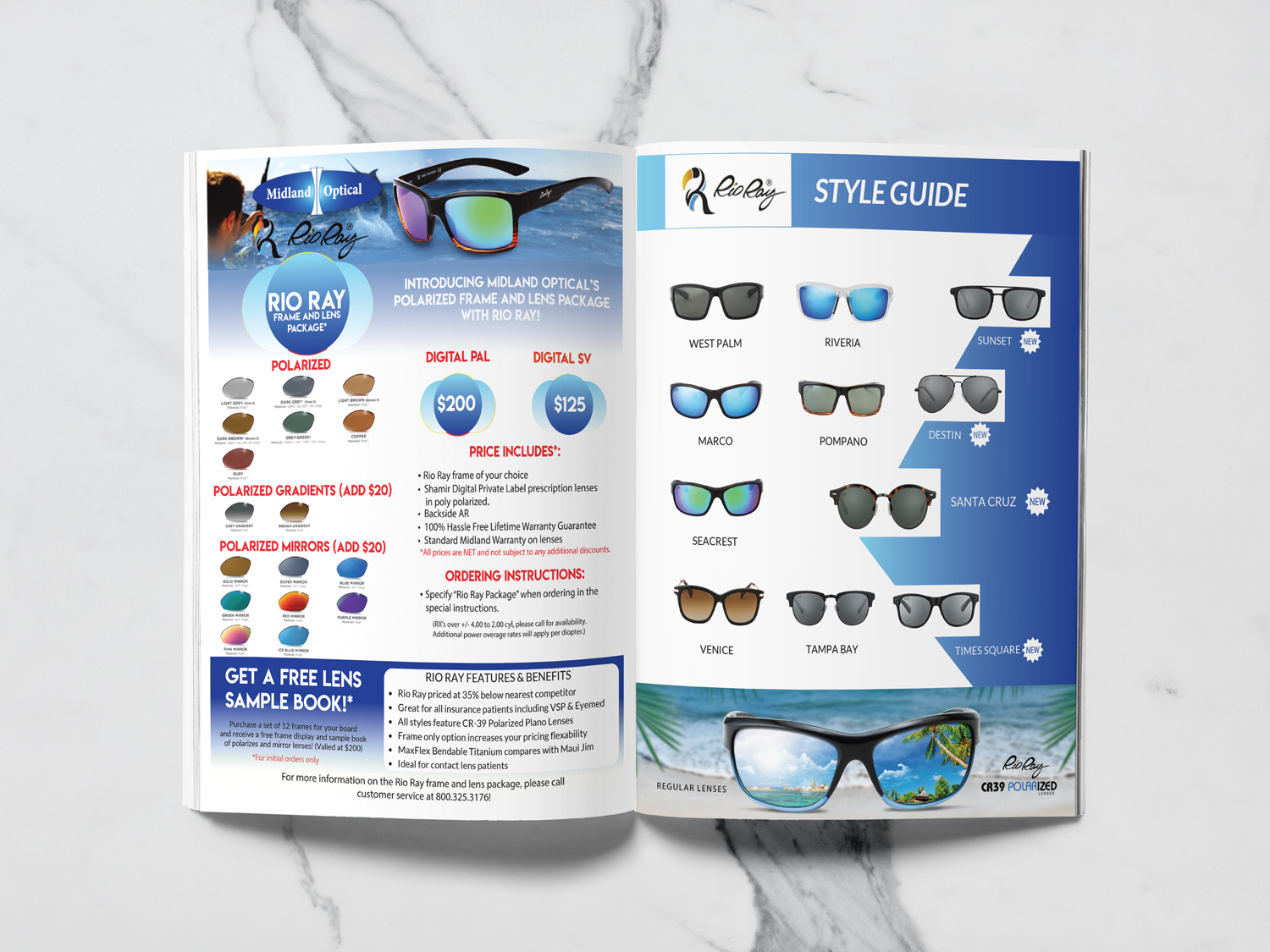 Flyer Design by ilovedesign1 for Rio Ray Optics | Design #19494890