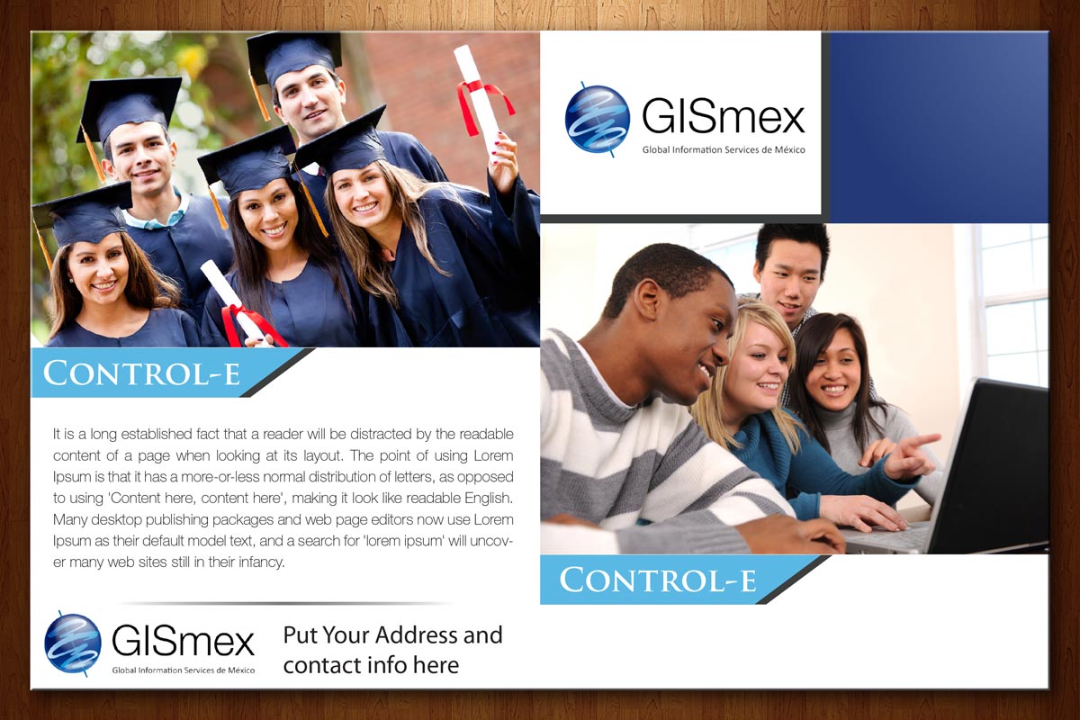 Brochure Design by theblueart for Global Information Services de Mexico | Design #2900755