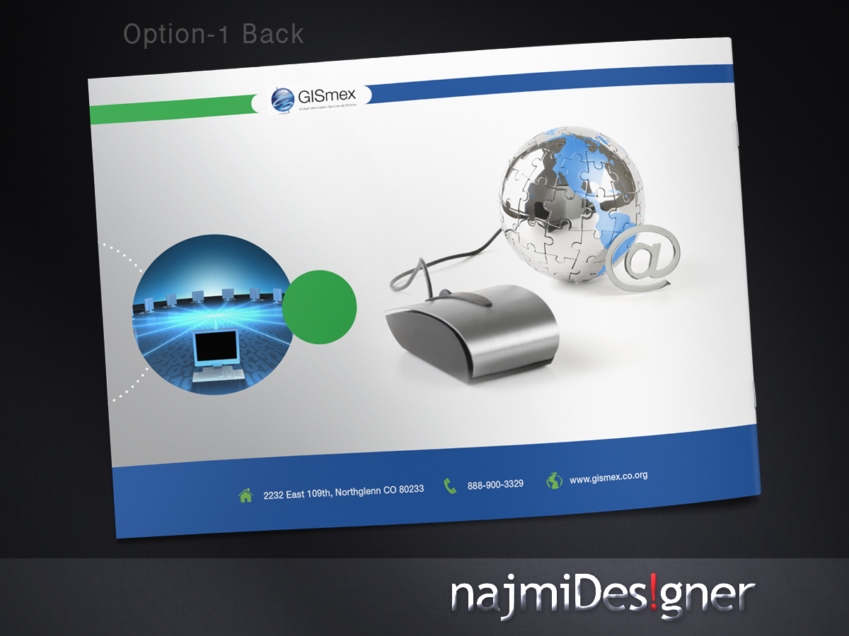 Brochure Design by  Najmi for Global Information Services de Mexico | Design #2910119