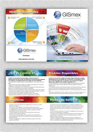 Brochure Design by Alaya for Global Information Services de Mexico | Design: #2901415
