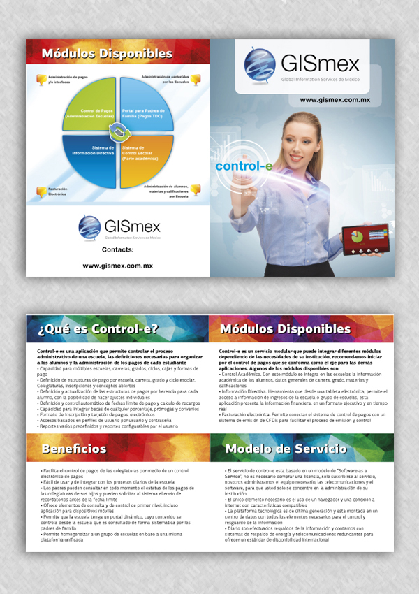 Diseño de Brochure por Alaya para Global Information Services de Mexico | Diseño #2901418