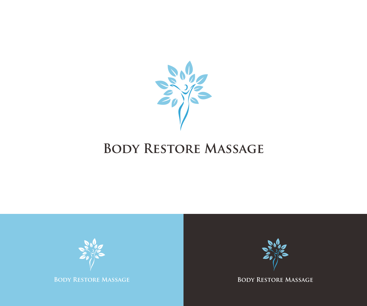 Logo Design by atank for Body Restore Massage | Design #19451850