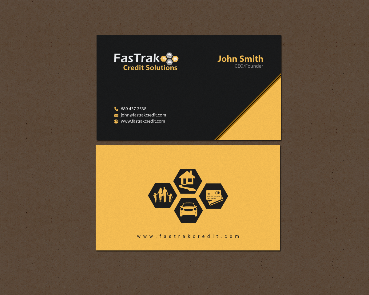 Business Card Design by chandrayaan.creative for this project | Design #19493496