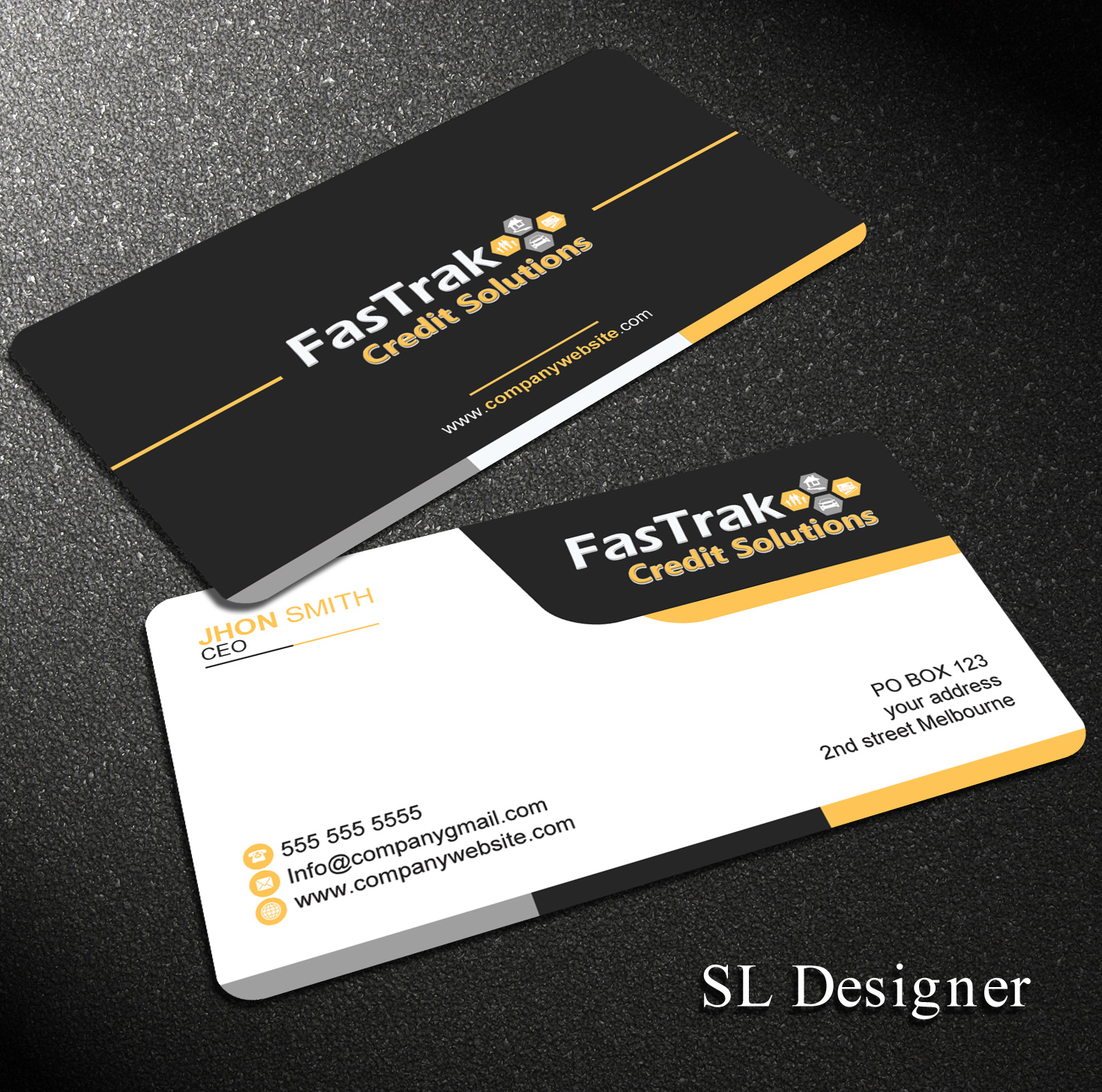 Diseño de Tarjeta de Presentación por SL Designer para este proyecto | Diseño #19458209