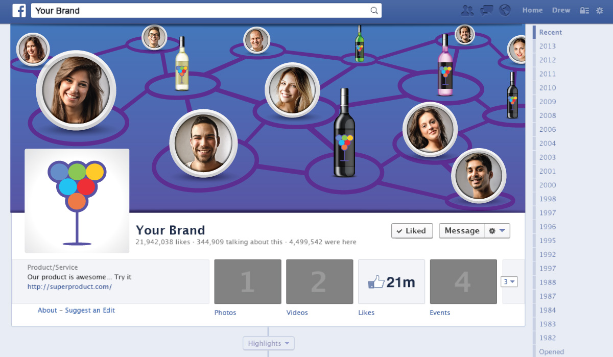 Diseño de Facebook por JCR para W''aveInvest | Diseño #2928169