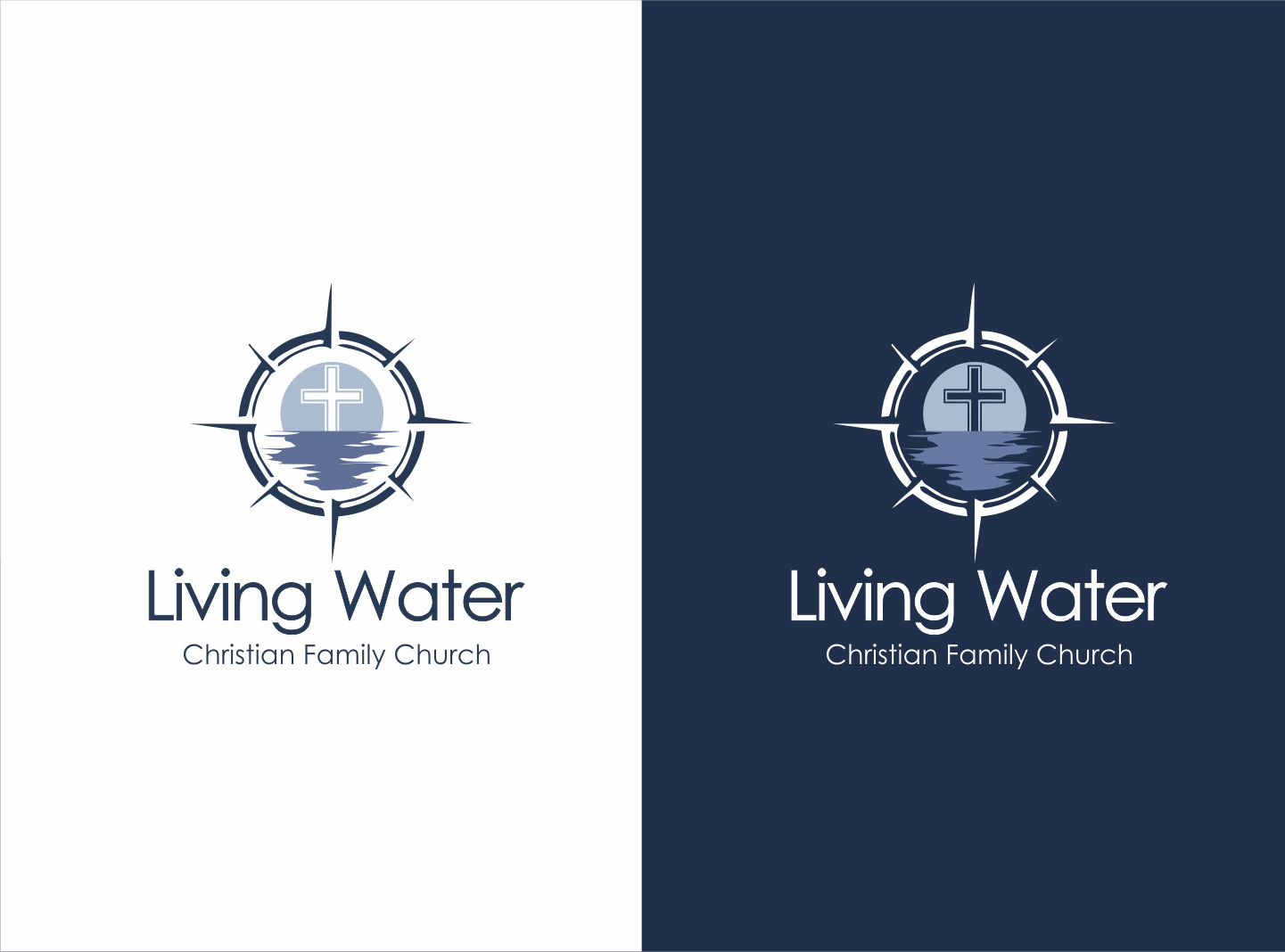 Design de Logo par nikkiblue pour LIVING WATER CHURCH | Design #19473661