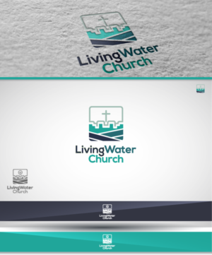 Logo Design by vhey for LIVING WATER CHURCH | Design: #19470020