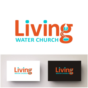Logo Design by south door for LIVING WATER CHURCH | Design #19458105