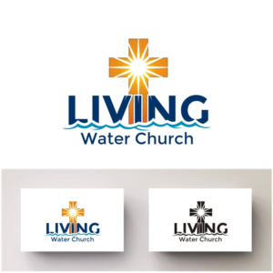 Logo Design by south door for LIVING WATER CHURCH | Design: #19458328