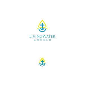 Logo Design by Ves-Boycheva for LIVING WATER CHURCH | Design: #19458858