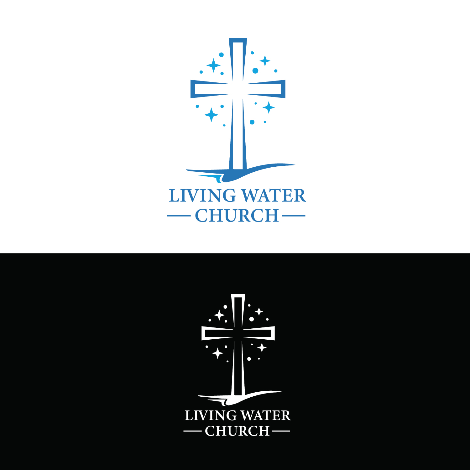 Design de Logo par aabirk09 pour LIVING WATER CHURCH | Design #19469893