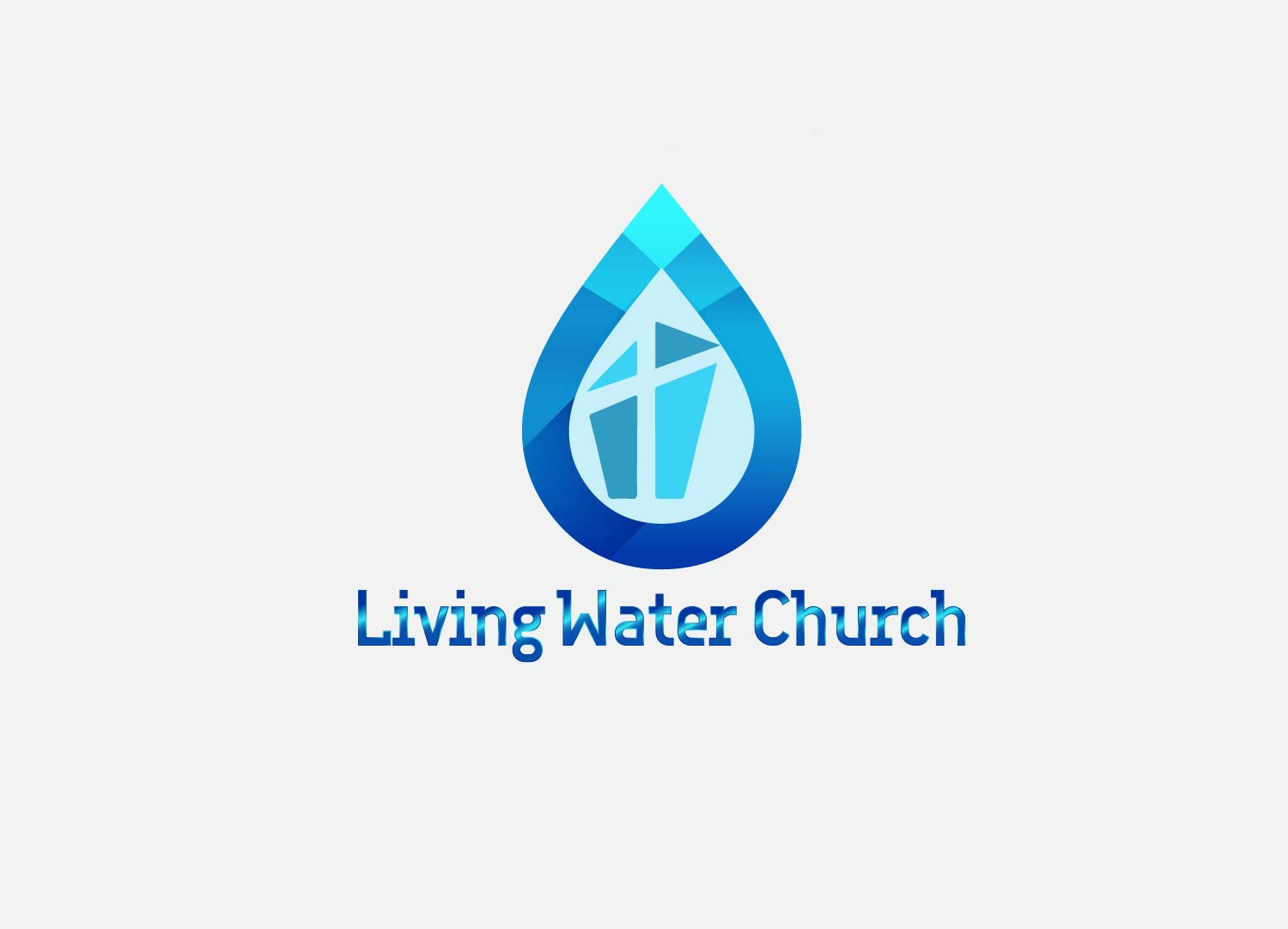 Logo Design by Lizzieglover95 for LIVING WATER CHURCH | Design #19483983