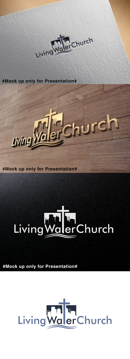 Design de Logo par designmind78 pour LIVING WATER CHURCH | Design #19591512