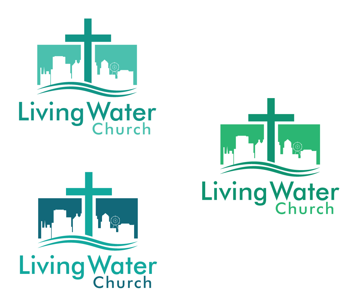 Logo Design by designmind78 for LIVING WATER CHURCH | Design #19843369