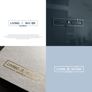 Living Water Church | Logo Design by untung bertubi-tubi